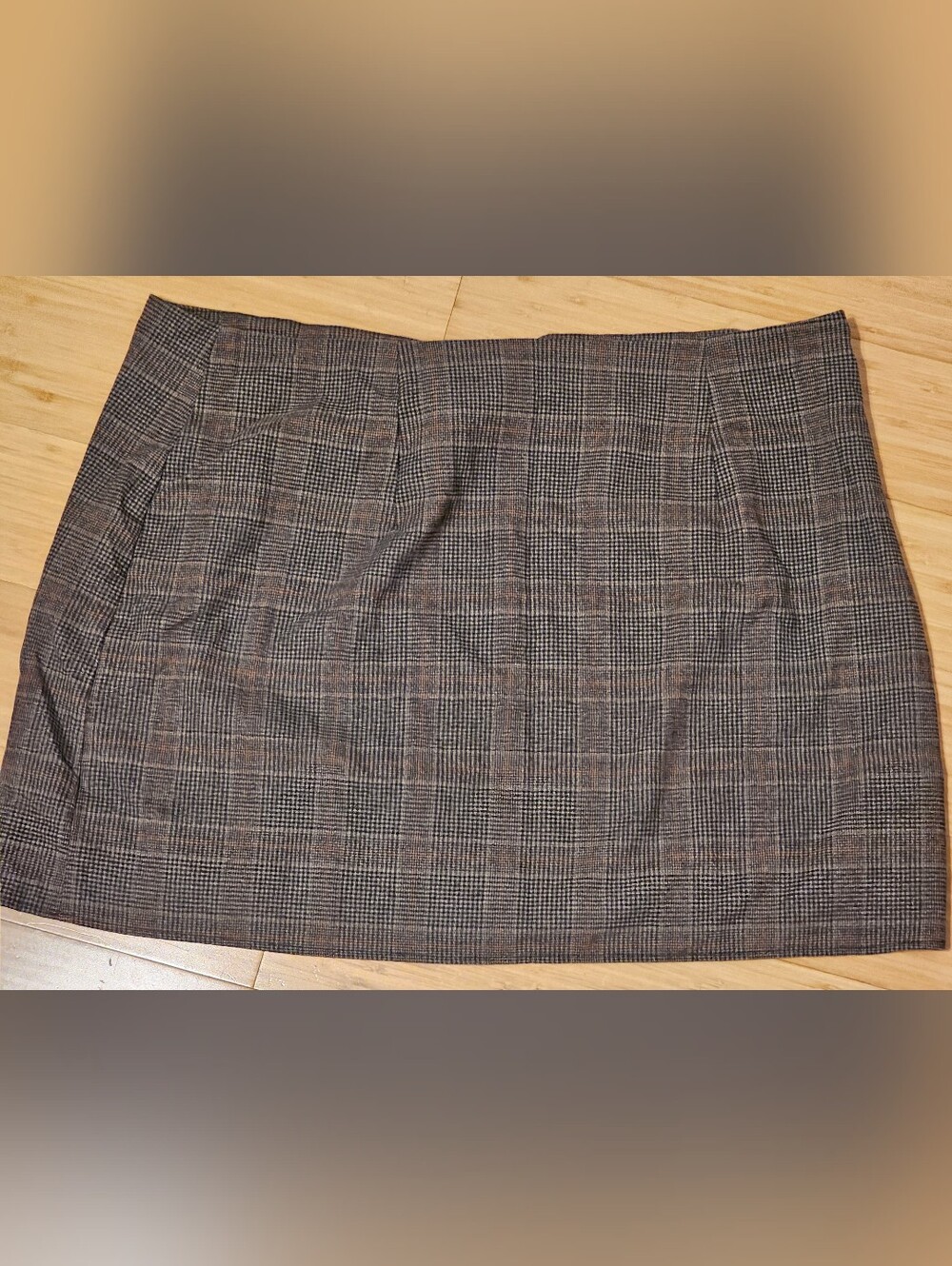 Plaid Mini Skirt